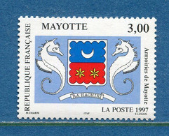 Mayotte - YT N° 43 ** - Neuf Sans Charnière - 1997 - Ungebraucht