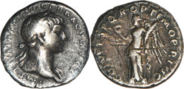 ROME - Denier - TRAJAN - 107 AD - Victoire - COS V - RIC.128 - 19-228 - Die Antoninische Dynastie (96 / 192)