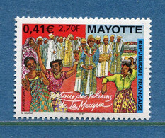 Mayotte - YT N° 100 ** - Neuf Sans Charnière - 2001 - Unused Stamps