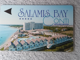 HOTEL KEYS - 2595 - NORTH CYPRUS - SALAMIS BAY CONTI RESORT HOTEL - Chiavi Elettroniche Di Alberghi