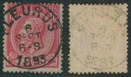 émission 1884 - N°46 Obl Simple Cercle "Fleurus" // (AD) - 1884-1891 Leopold II.