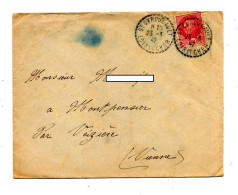 Lettre Cachet Saint Cyr Du Gault - Handstempel