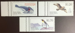 South Africa 1997 Antarctic Fauna Definitives Birds Animals MNH - Otros & Sin Clasificación