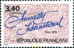 124151 MNH FRANCIA 1991 30 ANIVERSARIO DE AMNISTIA INTERNACIONAL - Other & Unclassified