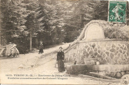 Turini - Environs De Peira Cava - Fontaine Commémorative Du Colonel Wagner - Andere & Zonder Classificatie