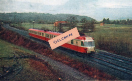 Le TEE Mont-Cenis En Direction De Milan Près De Bourgoin En Isère En 1958 - Reproduction - Bourgoin