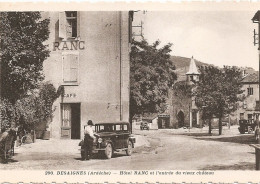 Désaignes - Hôtel Ranc Et L'entrée Du Vieux Château - Other & Unclassified