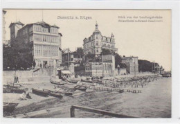 39077307 - Sassnitz A. Ruegen. Strandhotel U. Die Strand - Conditorei Ungelaufen  Sehr Gut Erhalten. - Sassnitz