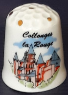 Dé à Coudre Motif Collonges La Rouge - Autres & Non Classés