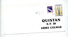 Lettre Cachet Annulation Colmar - Manual Postmarks