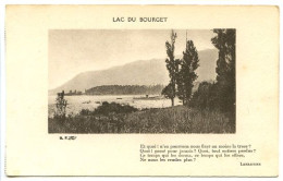 CPA Ou CPSM 9 X 14 Savoie Lac Du Bourget  Avec Texte De Lamartine - Sonstige & Ohne Zuordnung