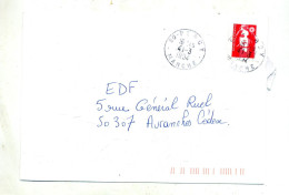 Lettre Cachet Percy - Manual Postmarks