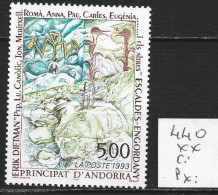 ANDORRE FRANCAIS 440 ** Côte 3 € - Unused Stamps