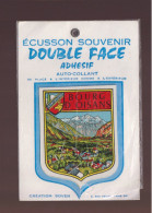 Blason Adhésif Double Face - Bourg D'Oisans - Bourg-d'Oisans