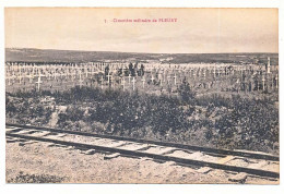 CPA 9 X 14 Meuse Cimetière Militaire De FLEURY   Rail Chemin De Fer - Altri & Non Classificati