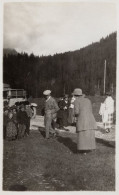 Family Outing At Pondoi Pass Italy 1924 Classic Car RPC Old Postcard - Autres & Non Classés