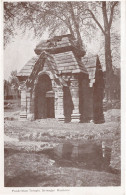 Pandrittan Temple Kashmir Antique Indian Postcard - Indien