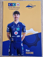 Card Noa Isidore - Team CIC U-Nantes Atlantique - 2023 - Cycling - Cyclisme - Ciclismo - Wielrennen - Wielrennen