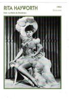Ref 2 - Photo L'encyclopédie Du Cinéma : Rita Hayworth  - Etats-Unis . - Europe