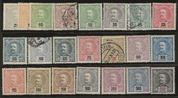 Portugal     .  Y&T      .  124/145      .    *  (4 Stamps:  O )        .    Mint-hinged - Nuovi