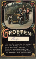 Borger Groeten Uit Fantasiekaart Oud 1920 C3136 - Autres & Non Classés