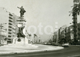 1973 REAL ORIGINAL AMATEUR PHOTO FOTO PRAÇA DUQUE SALDANHA LISBOA  PORTUGAL AT94 - Places