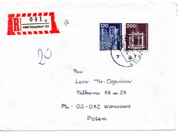 78270 - Bund - 1984 - 200Pfg I&T MiF A R-Bf DUESSELDORF -> WARSZAWA (Polen) - Covers & Documents
