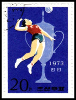 1973 - COREA DEL NORTE - DEPORTES - VOLEYBOL - MICHEL 1240 - Corea Del Nord