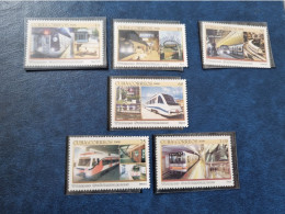 CUBA  NEUF  2008   TRENES  SUBTERRANEOS  //  PARFAIT  ETAT  //  Avec Et Sans Gomme - Unused Stamps
