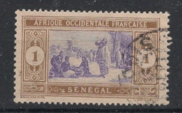 SENEGAL - 1914-17 - N°YT. 53 - Marché 1c Brun Et Violet - Oblitéré / Used - Usati