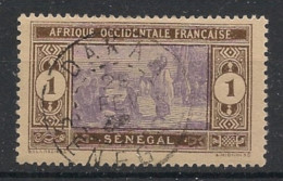 SENEGAL - 1914-17 - N°YT. 53 - Marché 1c Brun Et Violet - Oblitéré / Used - Oblitérés