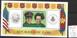 ZAÏRE BF 19 * Côte 10 € - Unused Stamps