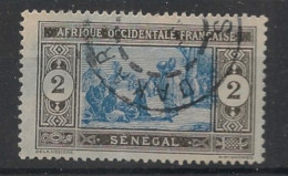 SENEGAL - 1914-17 - N°YT. 54 - Marché 2c Noir Et Bleu - Oblitéré / Used - Used Stamps