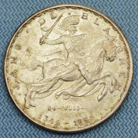 Luxembourg • 20 Francs 1946 • UNC • Ag 835 ‰ • Mint.: 100'000 •  Jean L'Aveugle / Luxemburg • [24-754] - Luxemburgo