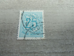 Belgique - Lion - 25c. - Bleu Clair - Oblitéré - Année 1960 - - Gebruikt