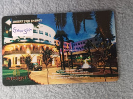 HOTEL KEYS - 2615 - GEORGIA - HOTEL INTOURIST PALACE BATUMI - GRAND PALACE CASINO - Hotel Keycards