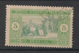 SENEGAL - 1914-17 - N°YT. 56 - Marché 5c Vert - Oblitéré / Used - Gebruikt