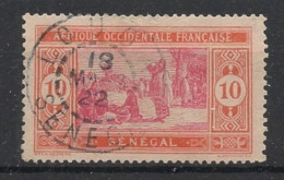 SENEGAL - 1914-17 - N°YT. 57 - Marché 10c Rouge-orange - Oblitéré / Used - Gebruikt