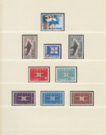 Europa CEPT  Jahrgang 1963, Postfrisch **, Komplett 19 Länder, Ornament - 1963