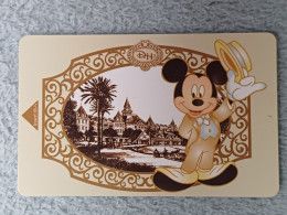 HOTEL KEYS - 2617 - HONG KONG - DISNEYLAND HOTEL - Chiavi Elettroniche Di Alberghi