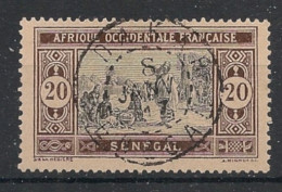 SENEGAL - 1914-17 - N°YT. 59 - Marché 20c Brun Et Noir - Oblitéré / Used - Used Stamps