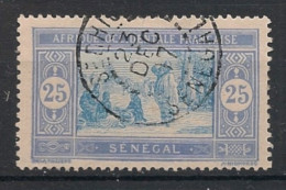 SENEGAL - 1914-17 - N°YT. 60 - Marché 25c Outremer - Oblitéré / Used - Usados