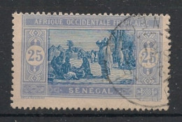 SENEGAL - 1914-17 - N°YT. 60 - Marché 25c Outremer - Oblitéré / Used - Usados