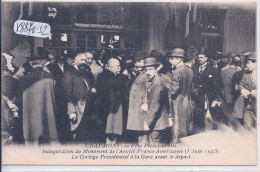 CHAUMONT- FETE PRESIDENTIELLE- AMITIE FRANCO-AMERICAINE- 3 JUIN 1923 - Chaumont