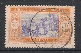 SENEGAL - 1914-17 - N°YT. 62 - Marché 35c Orange Et Violet - Oblitéré / Used - Oblitérés