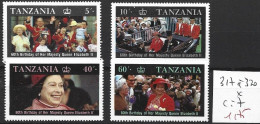 TANZANIE 317 à 20 * Côte 7 € - Tanzanie (1964-...)