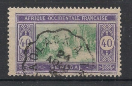 SENEGAL - 1914-17 - N°YT. 63 - Marché 40c Violet Et Vert - Oblitéré / Used - Gebraucht