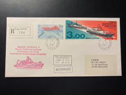 Lettre "Bateau Le Marion Dufresne" - 01/01/1997 - 215 - TAAF - Kerguelen - Navires - Marduf - Océanographie - Covers & Documents