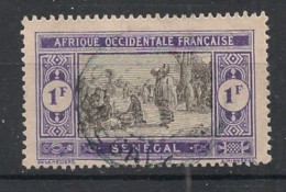 SENEGAL - 1914-17 - N°YT. 67 - Marché 1f Violet Et Noir - Oblitéré / Used - Usati