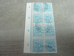 Belgique - Lion - 25c. - Bleu Clair - Double Quadruple Oblitérés - Année 1950 - - Unused Stamps